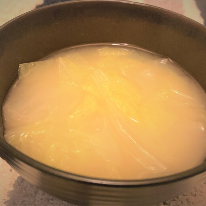 白菜の味噌汁(GOTOホームVer.)